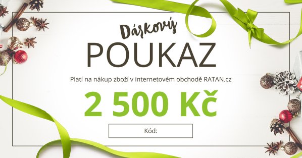 Dárkový poukaz 2 500 Kč