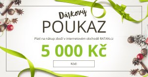 Dárkový poukaz 5 000 Kč