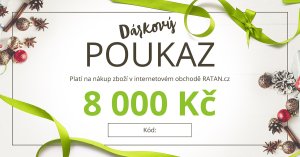 Dárkový poukaz 8 000 Kč