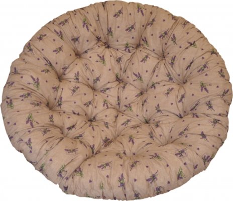 Polstr na PAPASAN a VAJÍČKO 120 cm levandule