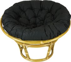Ratanový PAPASAN světlý - průměr 100 cm