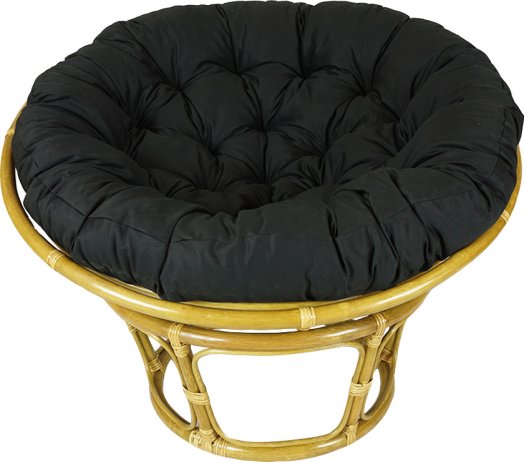 Ratanový PAPASAN světlý - průměr 100 cm